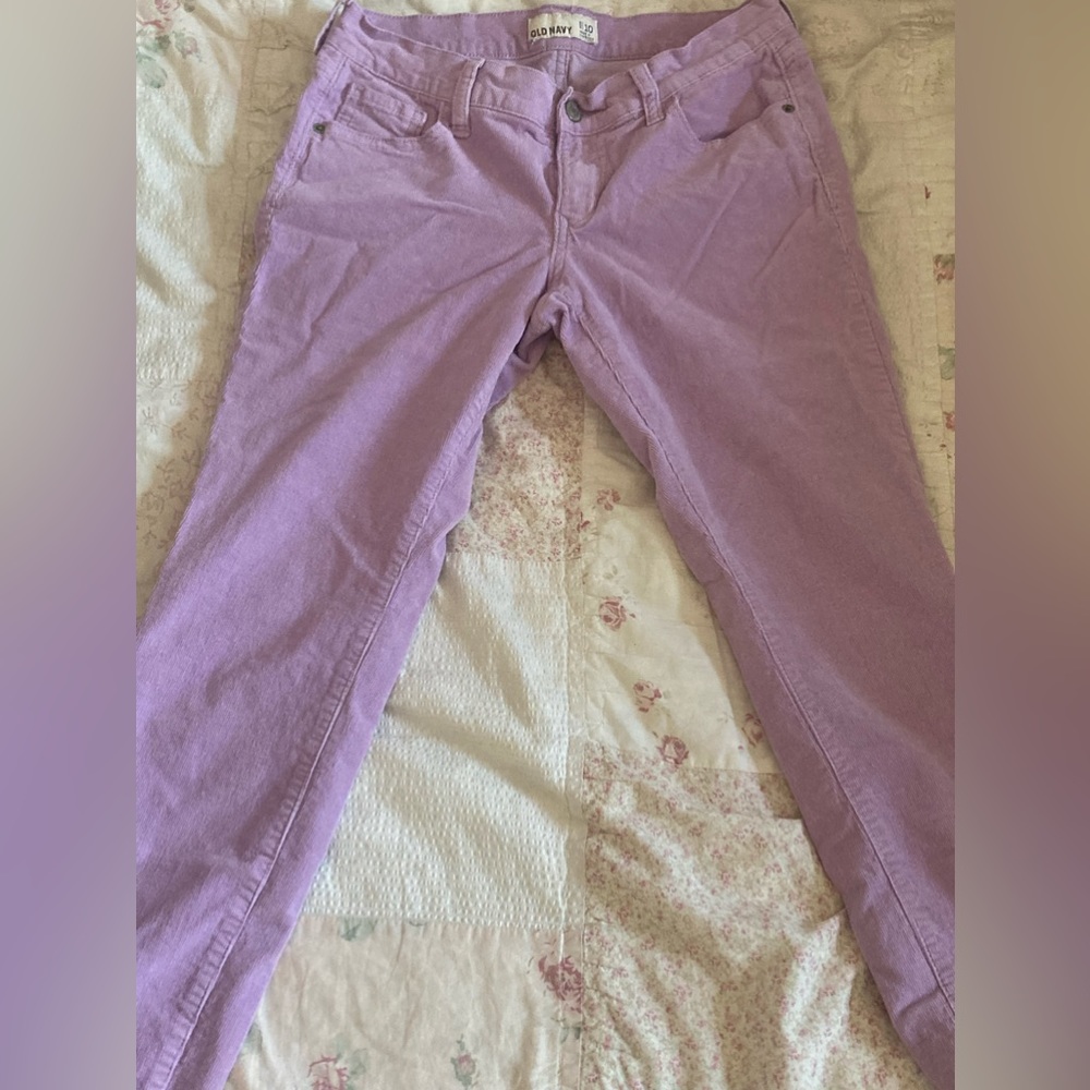 Purple pants